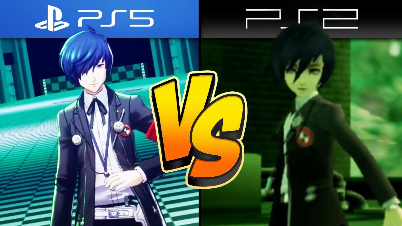 Persona 3 Reload Graphics Comparison (PS5 VS PS2)