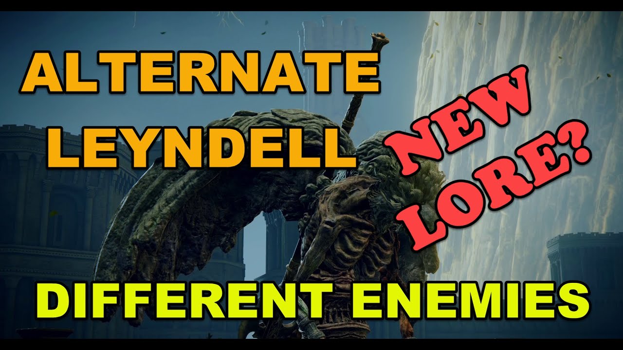 Alternate Leyndell in Elden Ring 1.0 #lore