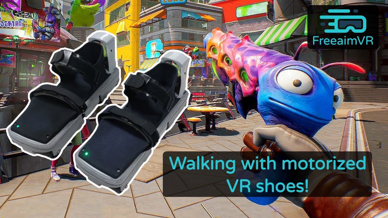 Playing High on Life with the Freeaim VR Shoes and UEVR Injector! Walk Naturally in VR! (2)