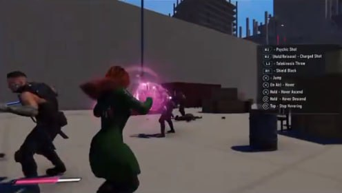 Gameplay as Jean Grey