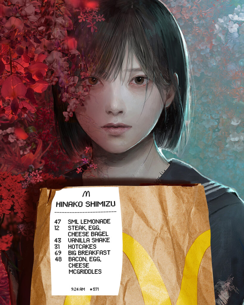 mcdonalds game awards 2025 game character foof menu 6